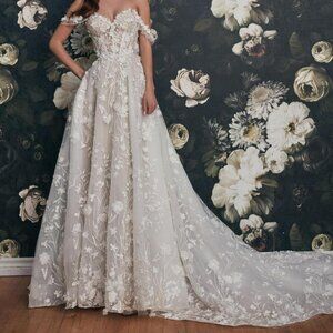 Calla Blanche Wedding Dress - Coreena